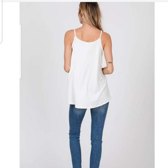 LAST 1* Criss cross flowy knot leopard tank top - Picture 4 of 4